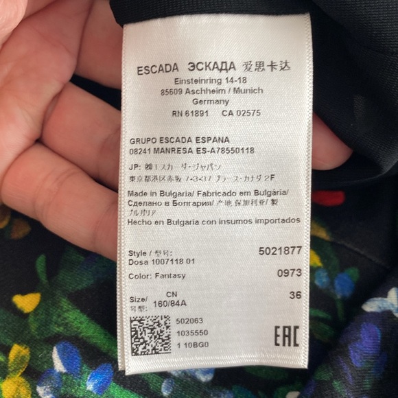 ESCADA DRESS - Picture 10 of 15